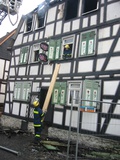 Einsatz: Butzbach - Hilfeleistung nach Wohnhausbrand