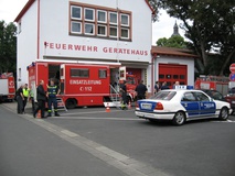 Ausbildung: Stabsübung in Wöllstadt