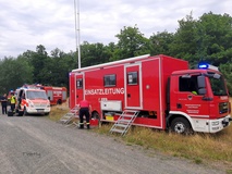 Feuerwehr beim Waldbrand in Butzbach | Quelle Bild: Thomas Wettig