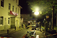 Einsatz: Bad Nauheim-Nieder-Mörlen - Dachverschluss nach Gebäudebrand